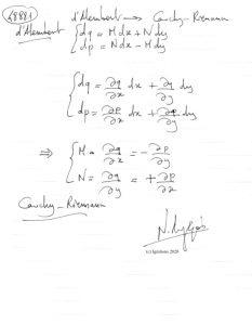 48881 - Cauchy - Riemann. (Dessin)