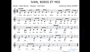 55907 - e-Μάθημα: Analyse musicale d’Ivan, Boris et moi. (Dessin)