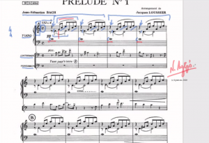 56229 - e-Μάθημα: Ανάλυση Prelude No.1, Bach. (Dessin)