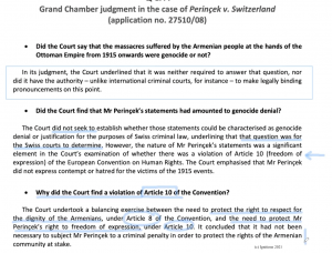 58454 - e-Μάθημα III: Q&A Grand Chamber judgment in the case of Perinçek v. Switzerland. (Dessin)
