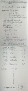 Solides de Platon, Formule d'Euler, Symbole de Schfäfli. (Dessin au feutre).
