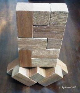 Tower puzzle. (Construction).
