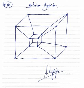 Australian Hypercube. (Dessin au feutre)