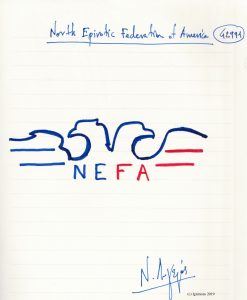 North Epirotic Federation of America. (Dessin)