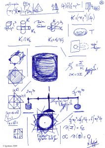 Μελέτη περί αναλογίας Αρχιμήδη - Εtude de l'analogie d' Archimède.