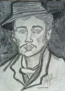 Portrait d'Armand Roulin par Vincent.