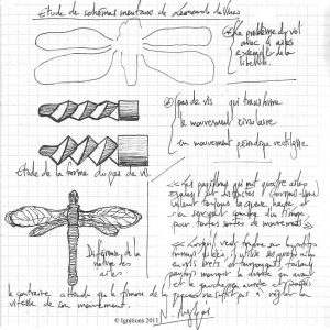 6796 - Étude de schémas mentaux de Leonardo da Vinci