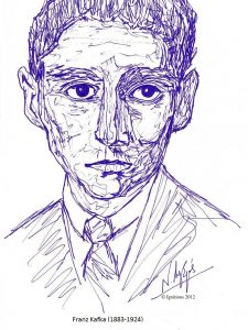 Franz Kafka (1883-1924) (dessin)