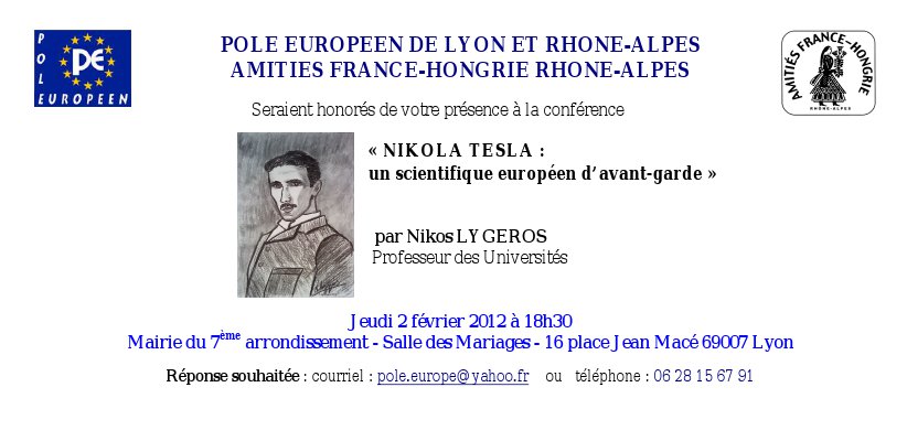 Nikola Tesla, un scientifique européen d’avant-garde