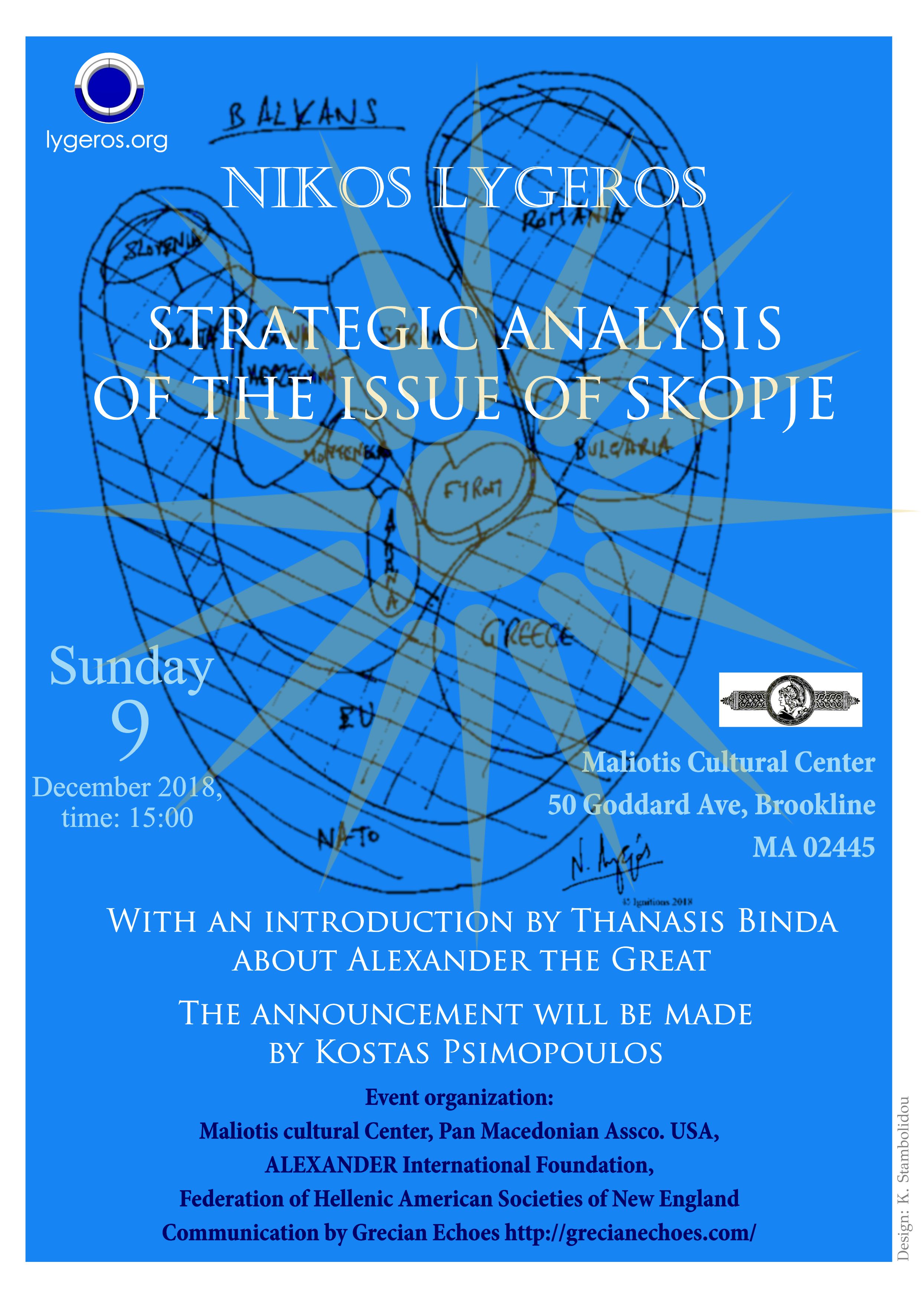 Strategic Analysis of the issue of Skopje